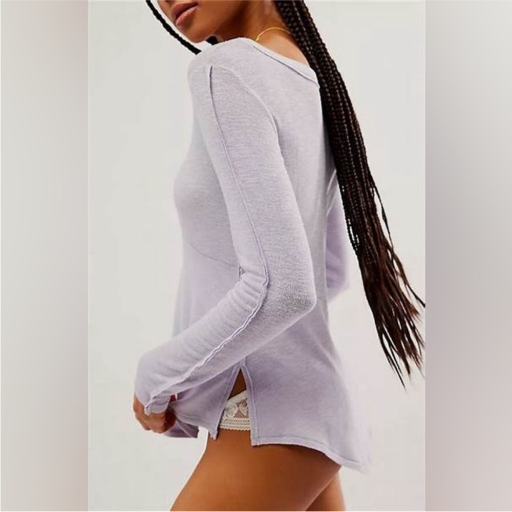 NWT Free People Cabin Fever Layering Top in Oxford